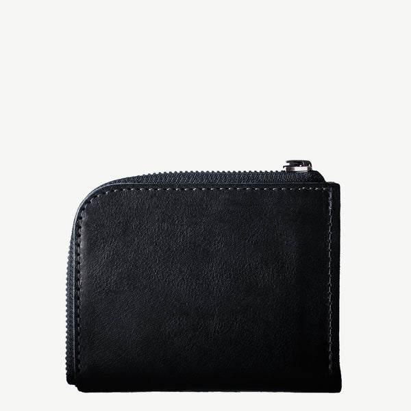Cocones Form Half Zip Wallet - Black