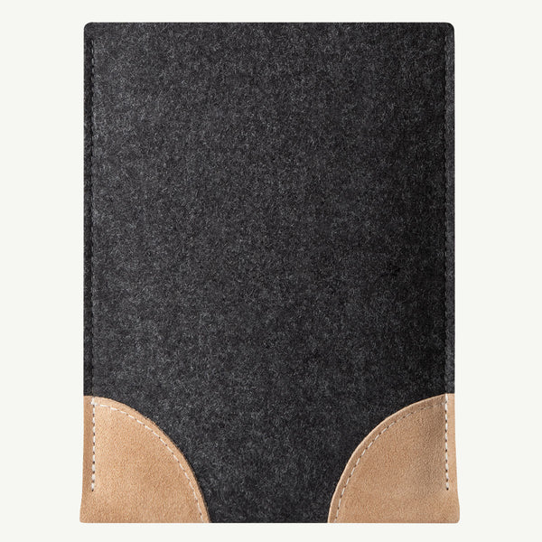 Cocones iPad Sleeve - Smokey Grey / Natural