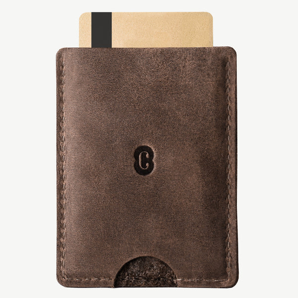 Cocones Card Wallet - Deep Caramel