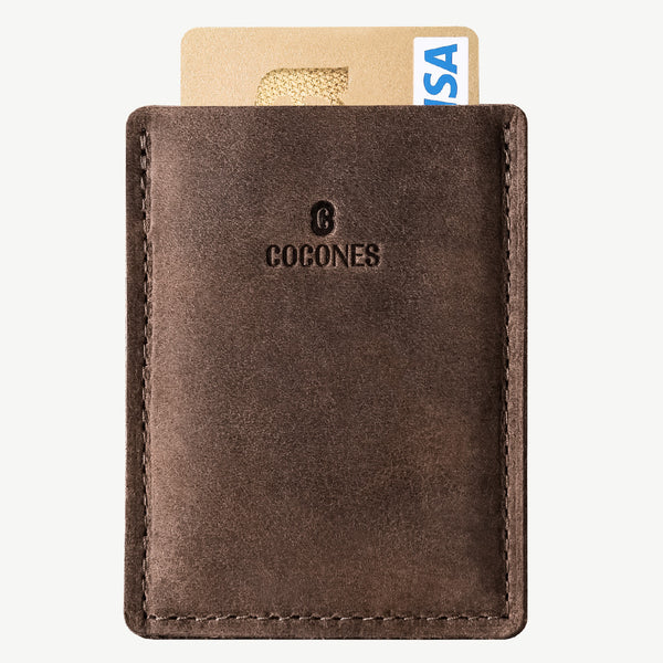 Cocones Card Wallet - Deep Caramel