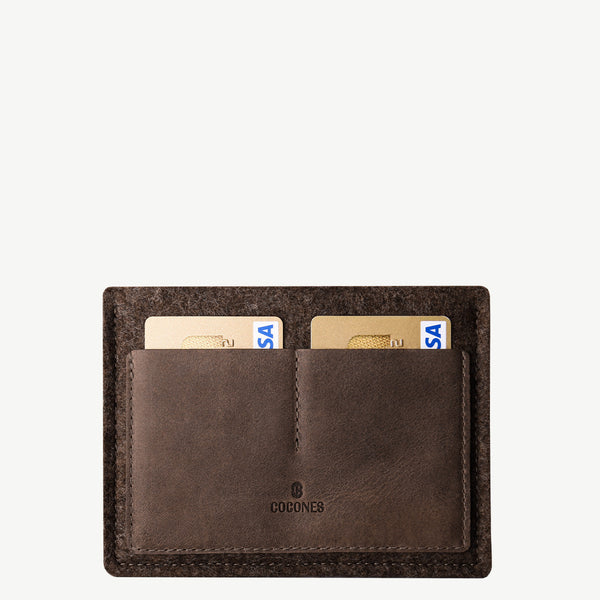 Slim Leather Passport Wallet