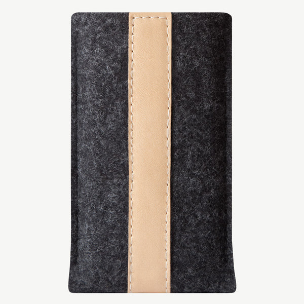 Cocones iPhone Sleeve - Smokey Grey / Natural