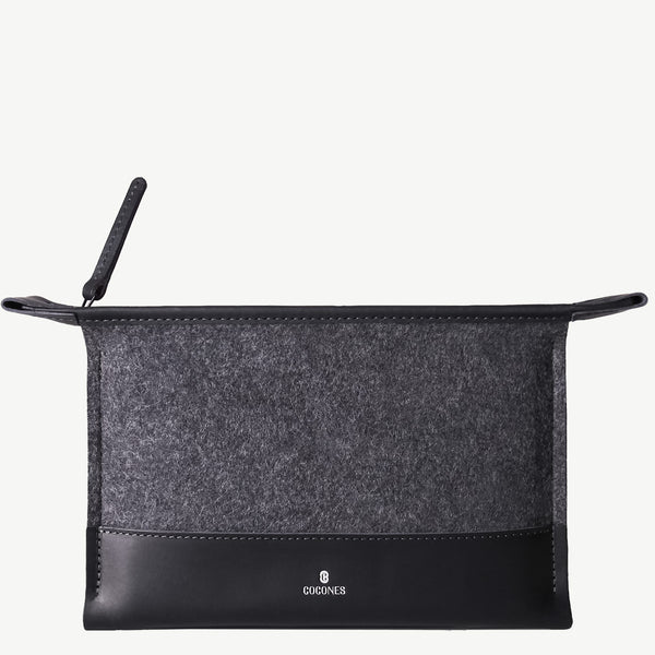 Cocones Mini Folio Case - Smokey Grey / Black
