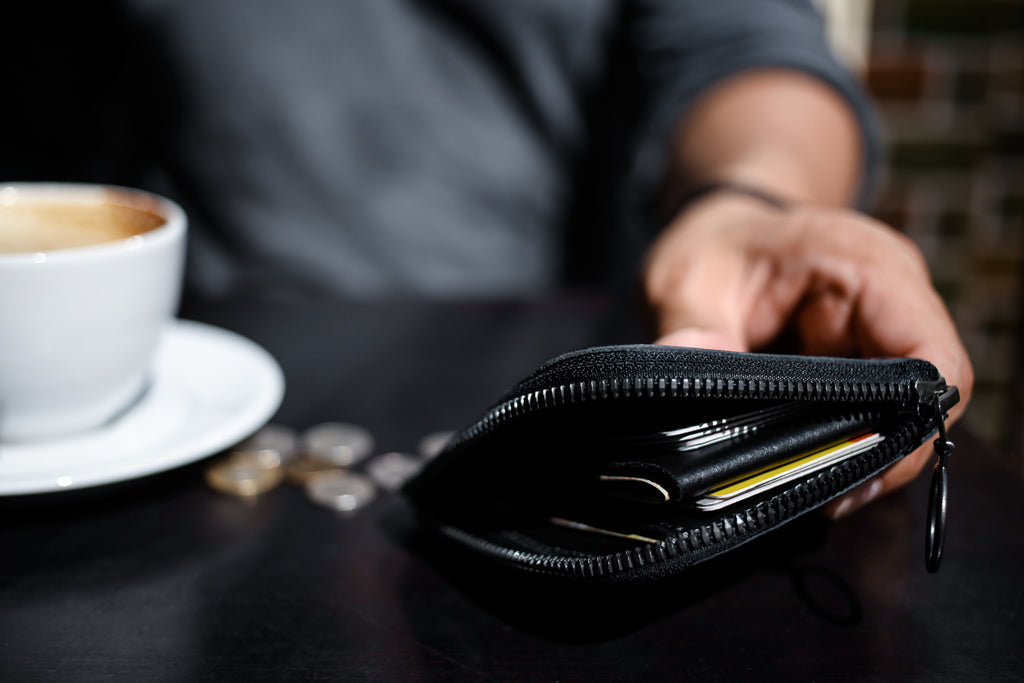 Form Half Zip Wallet